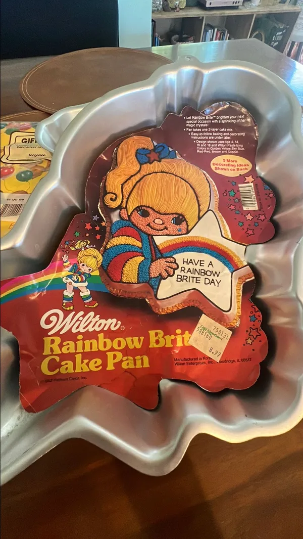 1983 Wilton Rainbow Brite cake pan · Whatnot: Shop, Sell, Connect