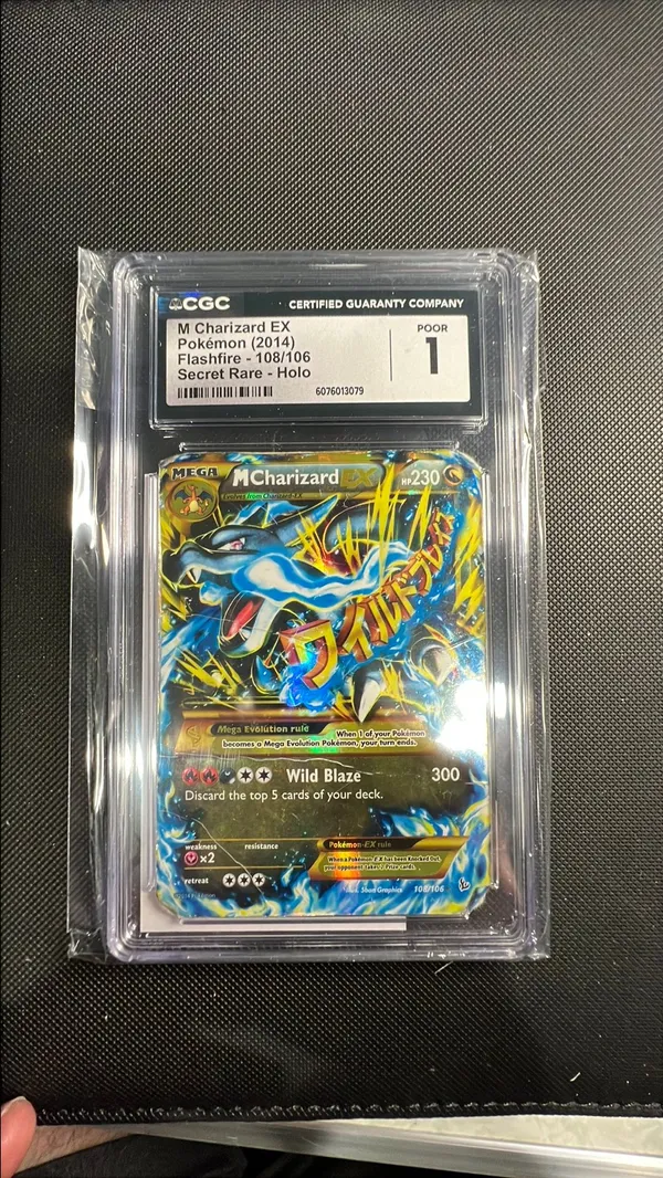 pokemon cards mega charizard ex secret rare Amazon.com: - Mega-Charizard-EX (108) - XY Flashfire this card is the perfect way to showcase your collection. Pokemon - Mega Charizard X