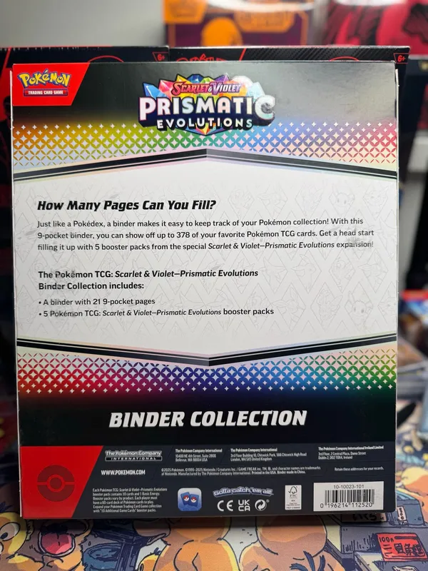 how do i know if a pokemon card is rare Pokémon TCG Prismatic Evolutions Poster Collection - SV8.5 main image 0