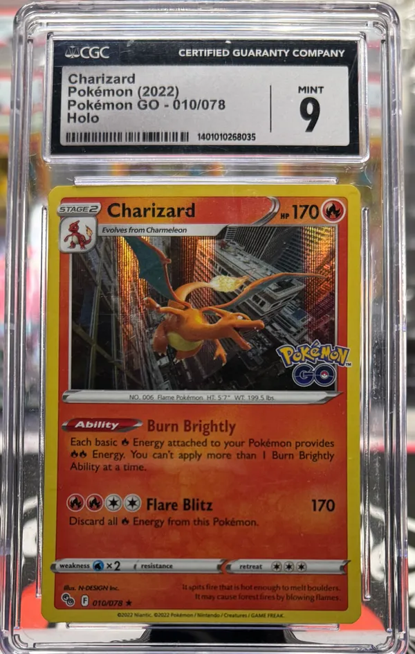 charizard pokemon card 010/078 010/078 - Charizard Pokemon Card
