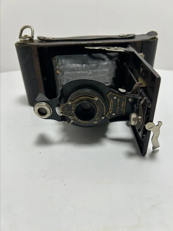 Kodak Jr. No. Al Autographic Folding Camera Ball Bearing Shutter Film A-116