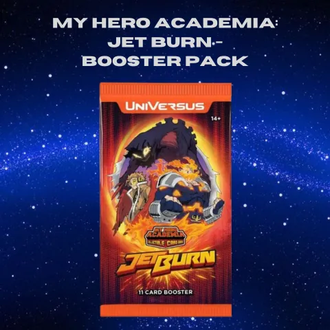 my hero academia jet burn booster box Amazon.com: My Hero Academia Collectible Card Game Set 6: Jet Burn Booster  Display : Toys & Games main image 1