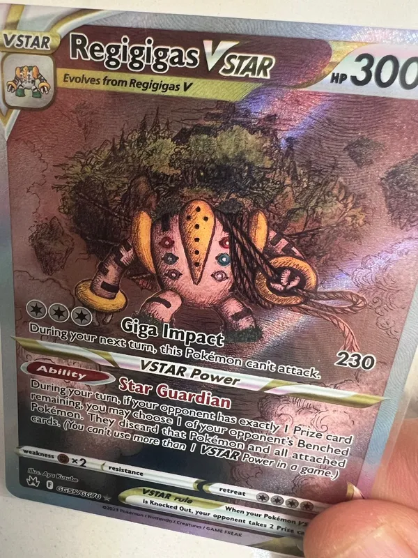 Regigigas VSTAR GG55/GG70 Crown Zenith: Galarian Gallery  Whatnot: Shop,  Sell, Connect