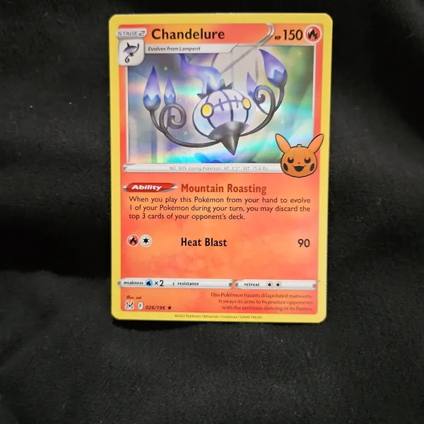 Chandelure - Holofoil - Lost Origin - Trick or Trade - 2022 - Pokmon   Whatnot: Shop, Sell, Connect