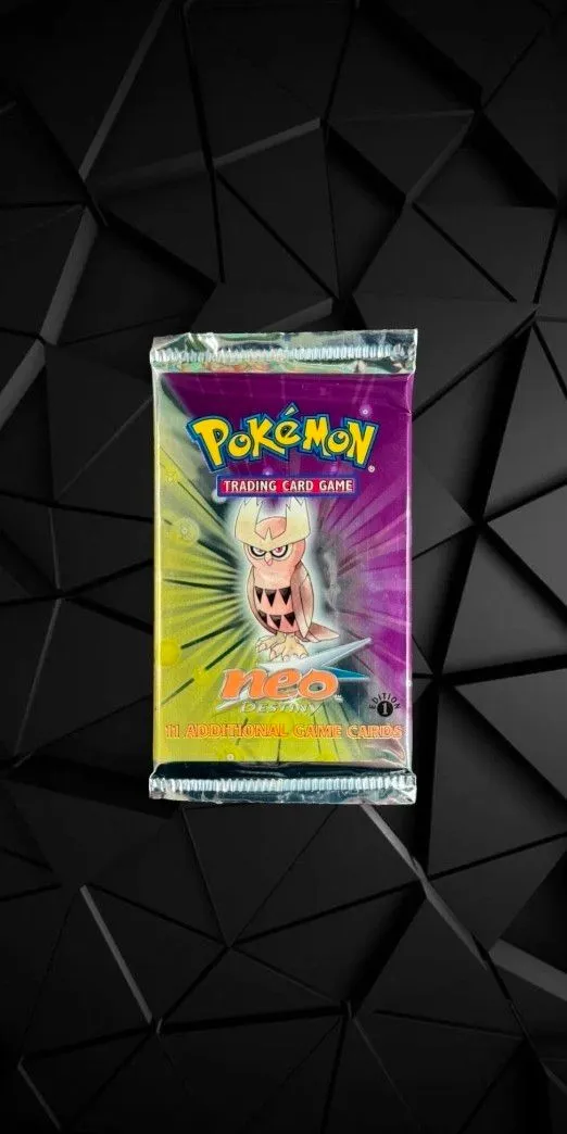 mtg booster box price tracker Neo Destiny Pokemon 1st Edition Togetic Booster Pack PSA 10 with Cracked  Slab main image 0