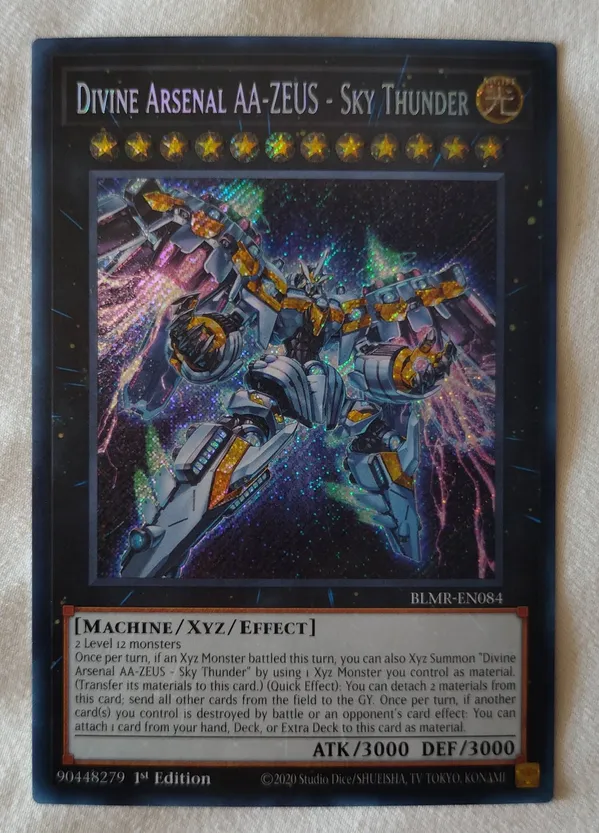 Divine Arsenal AA-ZEUS - Sky Thunder [BLMR-EN084] Secret Rare