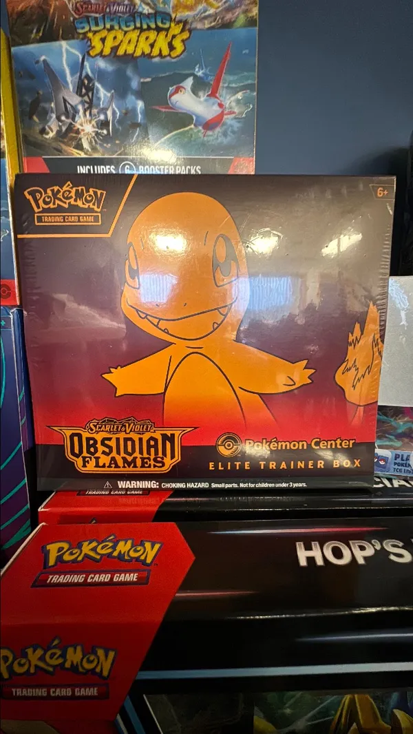 Pokmon Center Obsidian Flames ETB  Whatnot: Shop, Sell, Connect