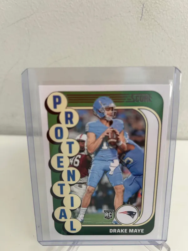 2024 Panini Score Protential Drake Maye RC · Whatnot Buy, Sell & Go Live