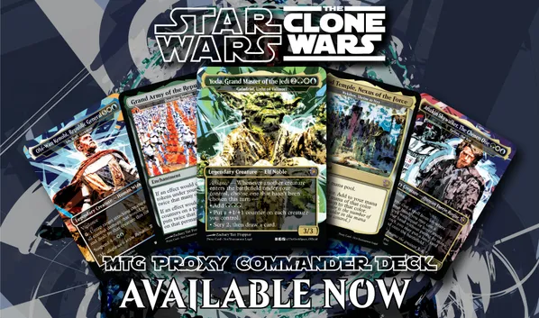 Star Wars: The Clone Wars Magic The Gathering Proxy Commander Deck - Token  Generation  Whatnot: Shop, Sell, Connect