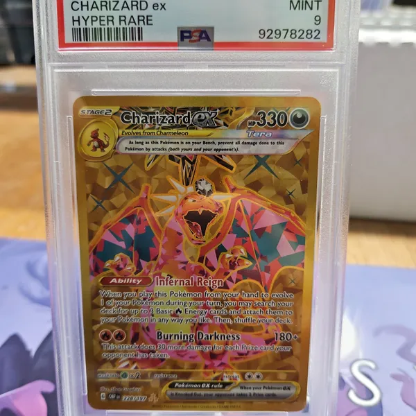 hyper rare charizard pokémon card Charizard & Braixen-GX (Hyper Rare) main image 1
