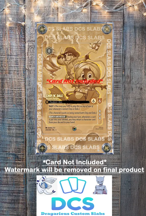 Disney Lorcana Azurite Sea Chip N Dale Recovery Rangers 205/204 Enchanted  Chapter 6 Custom Case  Whatnot: Shop, Sell, Connect