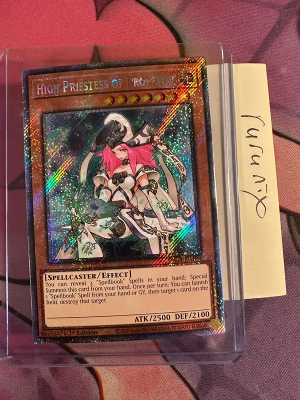 yugioh high priestess of prophecy deck Yugioh! 1x High Priestess of Prophecy Oversized Card (SEALED) – KAWAIII  SUSHI