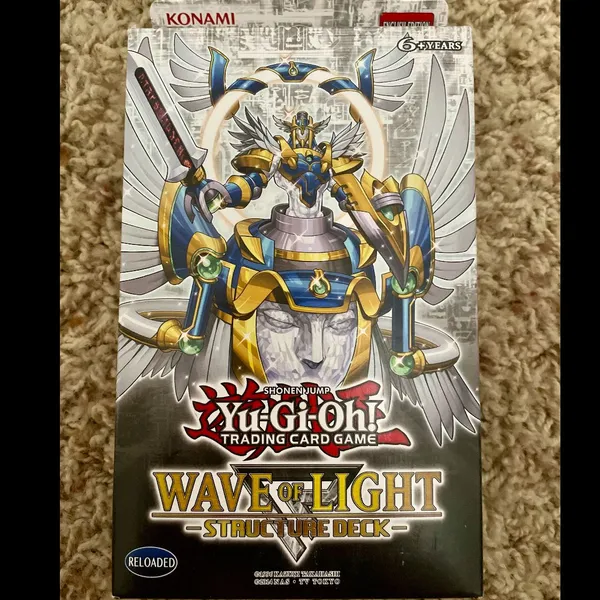 yu gi oh structure deck wave of light Yu-Gi-Oh! - Wave of Light main image 1