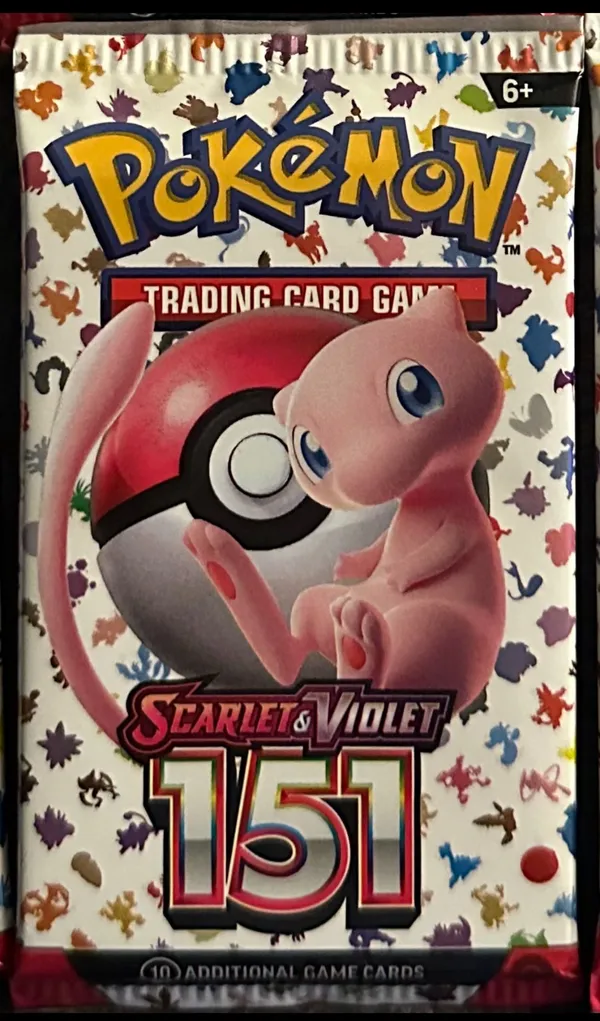 pokemon 151 single booster pack Amazon.com: Pokemon Scarlet & Violet 151 Booster Pack : Toys & Games main image 0