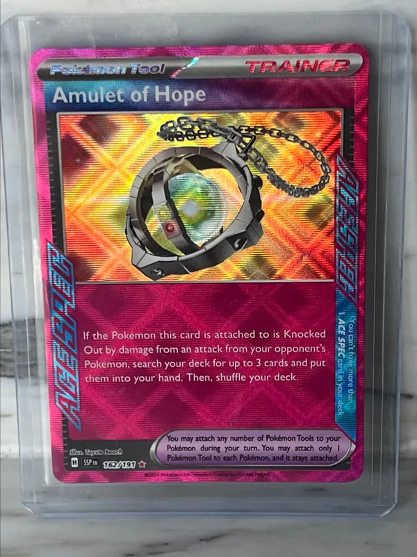 Surging Sparks Amulet of Hope Ace Spec 162/191  Whatnot: Shop, Sell,  Connect