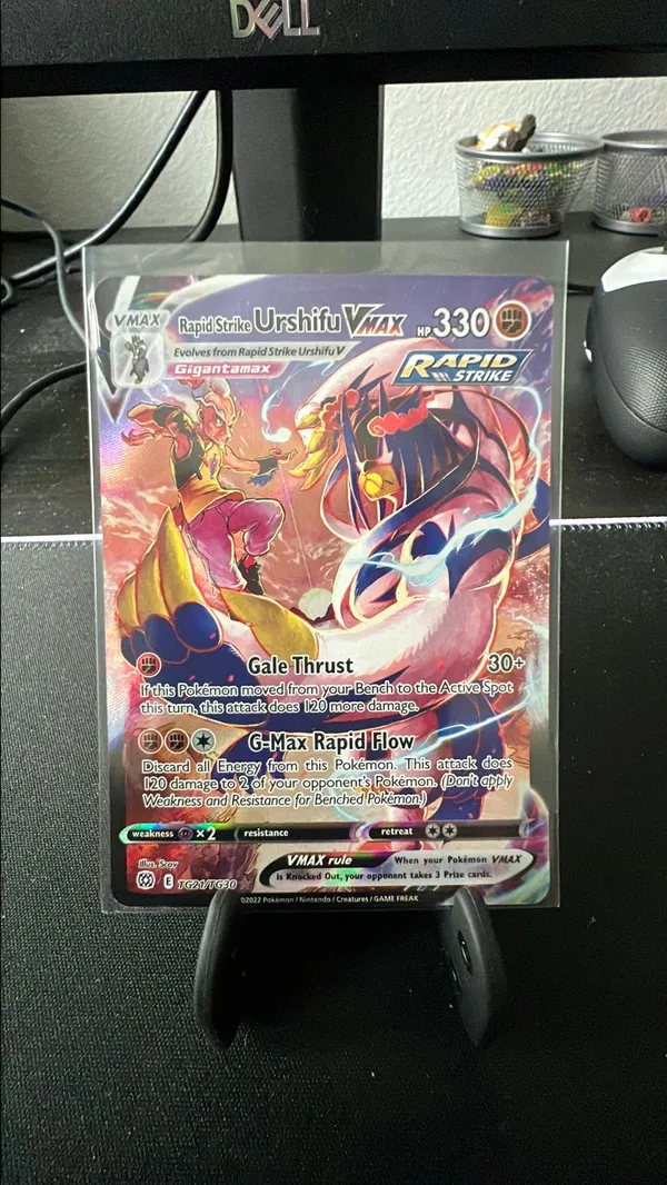 FA/RS URSHIFU VMAX | 2021 POKEMON JAPANESE SWORD & SHIELD RAPID STRIKE MASTER 051 | RAPID STRIKE MASTER | PSA GEM MT 10