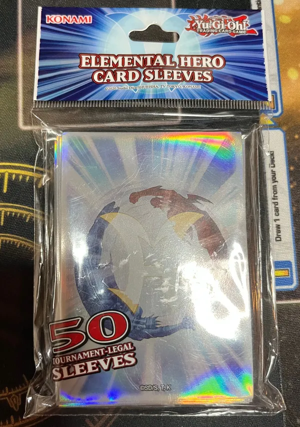 best binder for sleeved cards Yu-Gi-Oh! Trading Card Game Elemental Hero Card Sleeves : Amazon.it: Giochi  e giocattoli main image 0