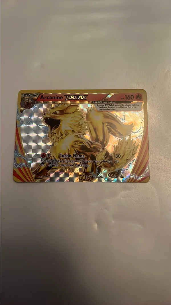 arcanine break pokemon card Evolution Box Set **PLEASE READ** Exclusive promo Arcanine BREAK Pokemon single card. POKEMON 2017 XY Evo Box