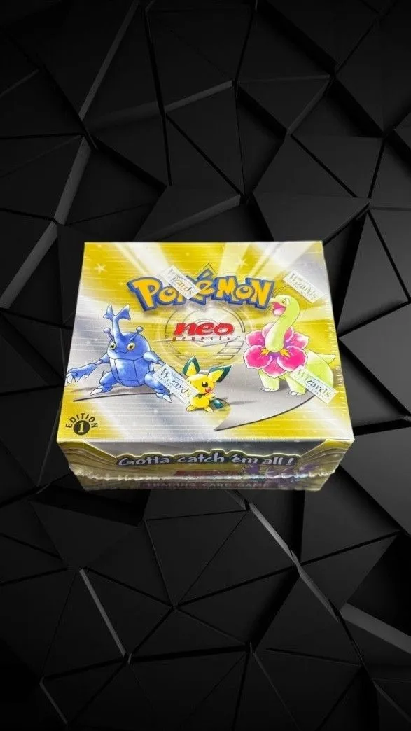 neogenesis booster box Neo Genesis Unlimited Opening A Neo Genesis Booster