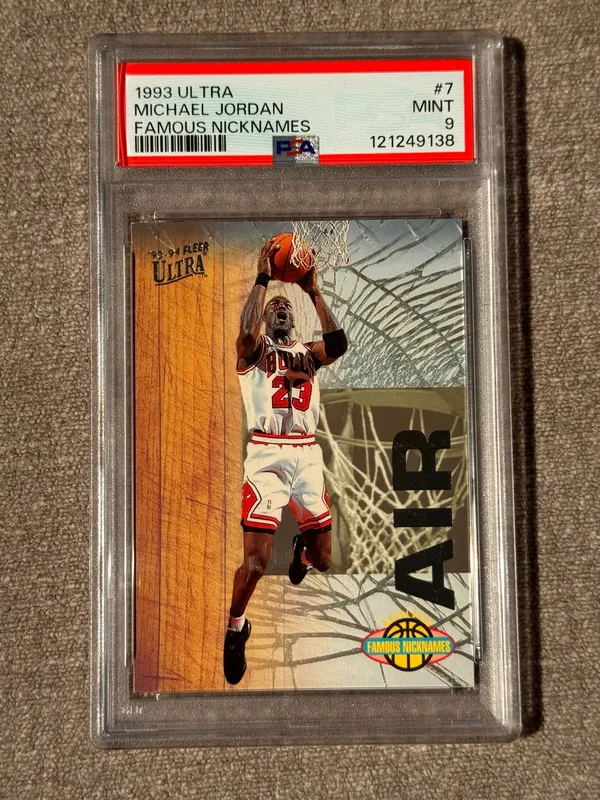 1993 Ultra Michael Jordan Famous Nicknames #7 PSA · Whatnot