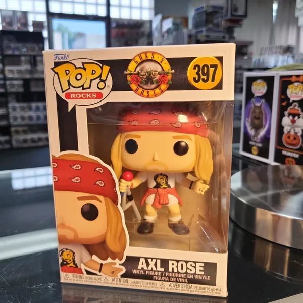 Funko Pop! Axl Rose #397 w/ Protector  Whatnot: Shop, Sell, Connect