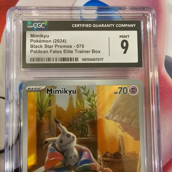 CGC Mint 9 | Mimikyu - Black Star Promos / Paldean Fates (075) | Graded  Pokemon  Whatnot: Shop, Sell, Connect