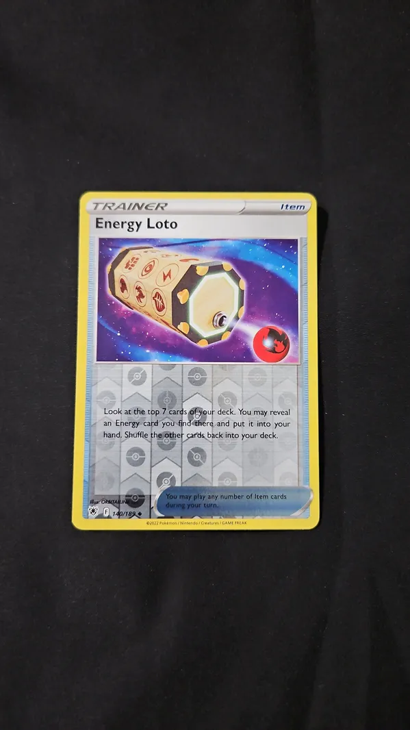 energy loto pokemon card Sell (Reverse Holo) - Card Number / Rarity Pokmon TCG Energy Loto 140/189