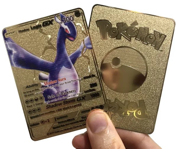 Shadow Lugia Custom Metal Pokemon Card