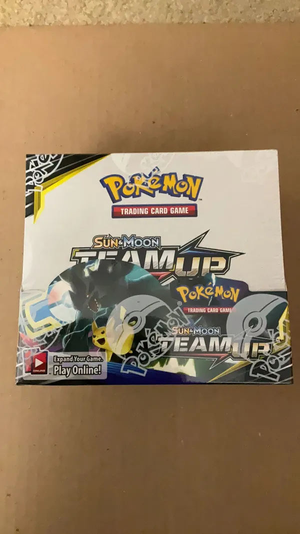 pokemon team up booster box Pokmon TCG: Sun & Moon-Team Up Booster Display Box (36 Packs)
