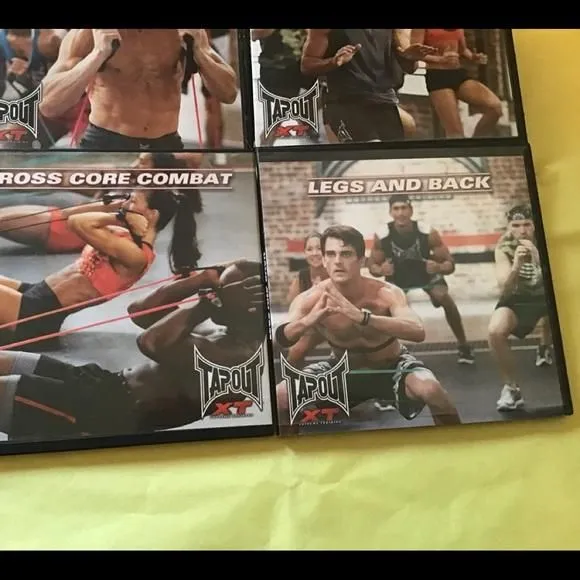TapOut XT workout set set of four GREAT DVDs · Whatnot: Shop