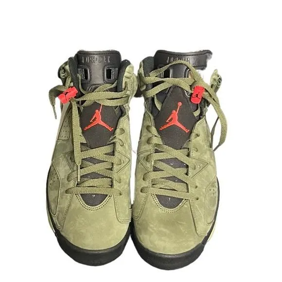 Travis Scott x Air Jordan Retro 'Olive' size 11 · Whatnot
