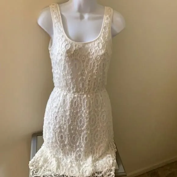 lauren conrad crochet dress LC Lauren Conrad Crochet Dress