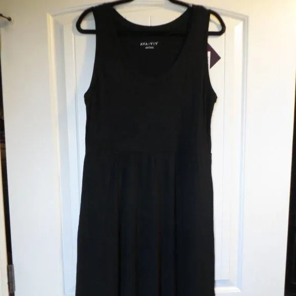Ava & Viv X Black Sleeveless Size 14W Dress Asymmetrical  Whatnot: Shop,  Sell, Connect