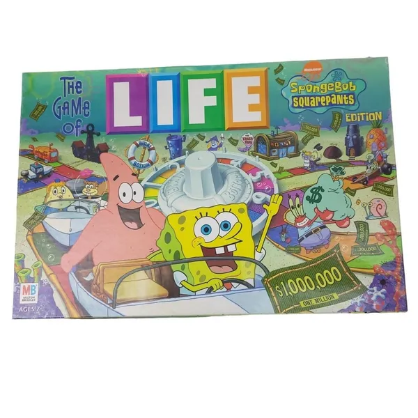 The Game Of Life Spongebob Squarepants Edition Complete Whatnot Buy Sell Go Live