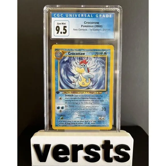 croconaw pokemon card Pokemon Neo Genesis Uncommon Croconaw #32 main image 0