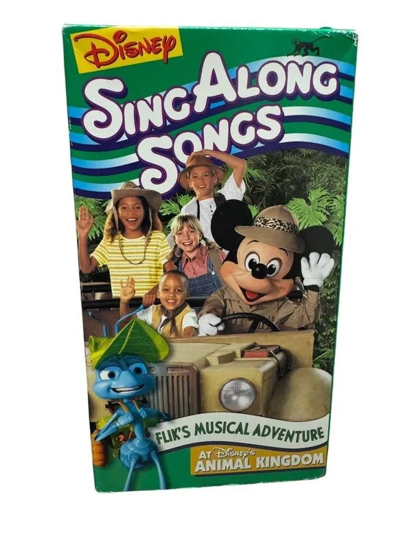 Disneys Sing Along Songs Fliks Musical Adventure Vhs