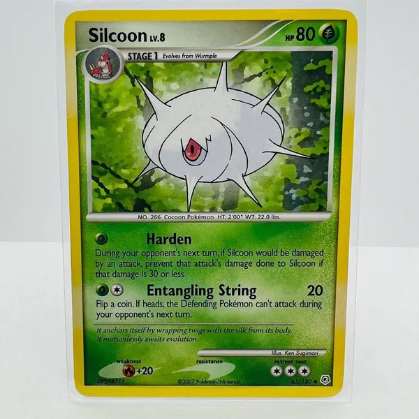 silcoon pokemon card value ASC 012/217 - Love Ball Reverse Colorless Ram (30) Weakness Fire 2 Retreat Cost Silcoon [1st Edition] 7/82 Japanese