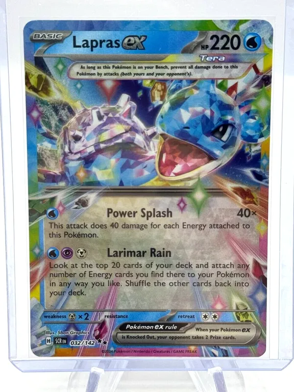 lapras ex pokemon card Amazon.com: Pokemon – Lapras ex 032/142