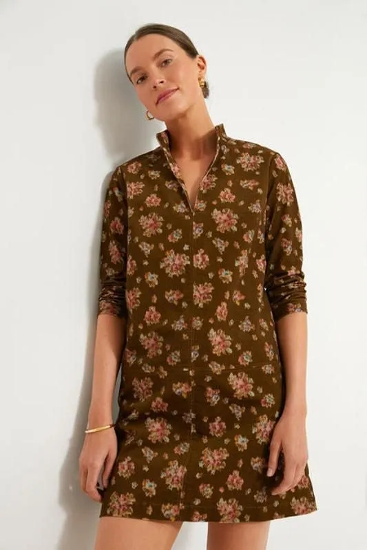 chinese dress ladies Merlot Corduroy Clifton Dress Tuckernuck Merlot / L