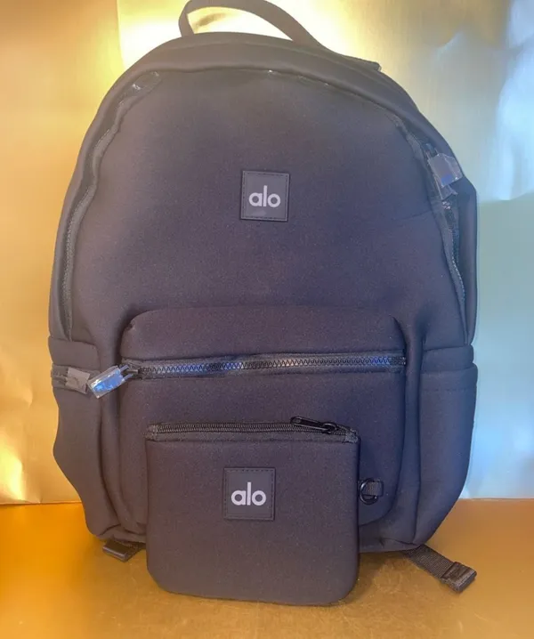 Alo yoga stow backpack black NWT · Whatnot: Shop, Sell, Connect