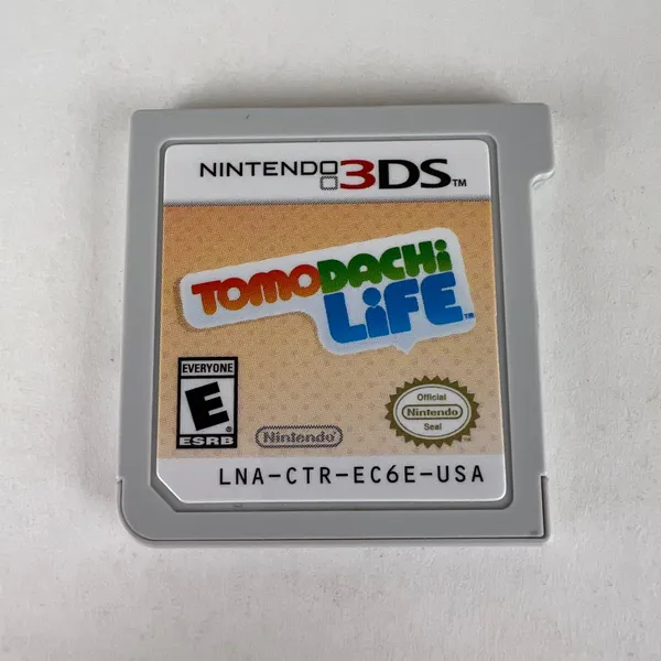 Tomodachi life store cartridge