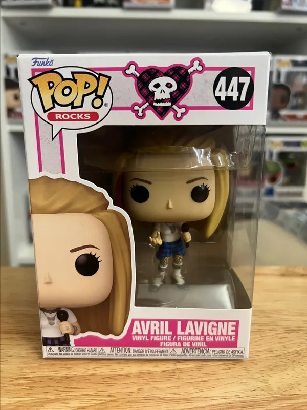 NEW IN HAND Avril Lavigne Girlfriend Funko Pop #447 Rocks