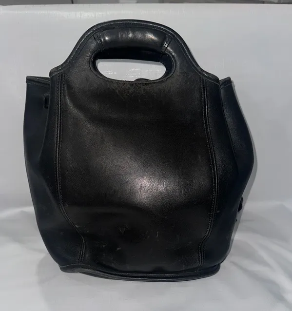 Coach Vintage K6D-9994 Black Rare Backpack/Bag, Circa 1990