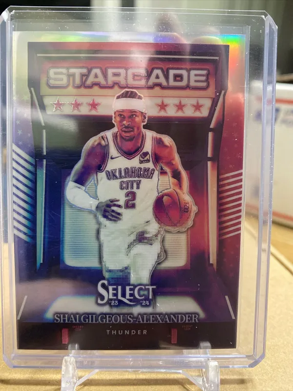 2023-24 Select NBA Starcade Shai Gilgeous Alexander SGA #30 Case Hit ...