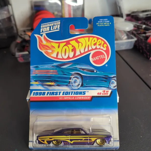 Hot Wheels 1998 First Editions 65 Chevy Impala Lowrider · Whatnot