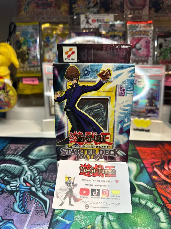 【未開封】英語版 遊戯王STARTER DECK（ KAIBA&YUGI） YUGIOH 2002 STARTER DECK BOX KAIBA ENGLISH 1ST EDITION MINT