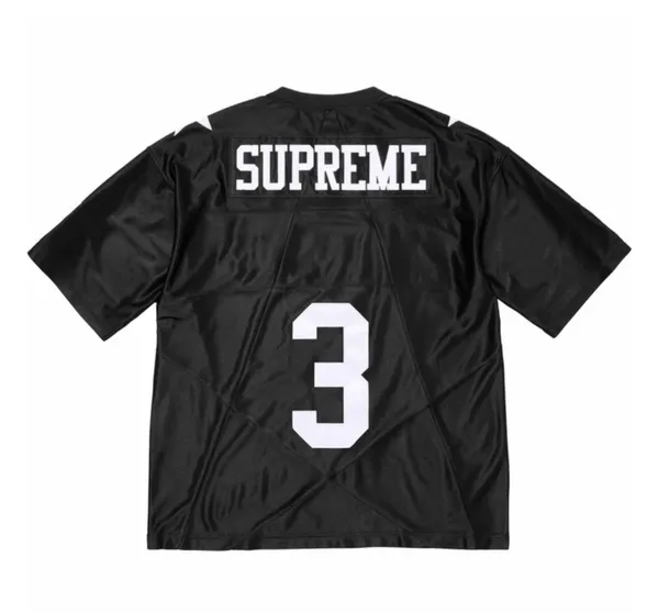 Supreme Football Jersey Black Lサイズ Supreme Star Football Jersey Black – CACHE