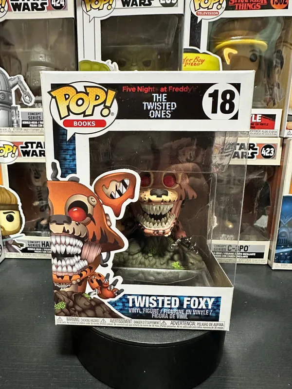 Funko Action Figures FUNKO - FNAF Twisted Foxy POP! Figurine