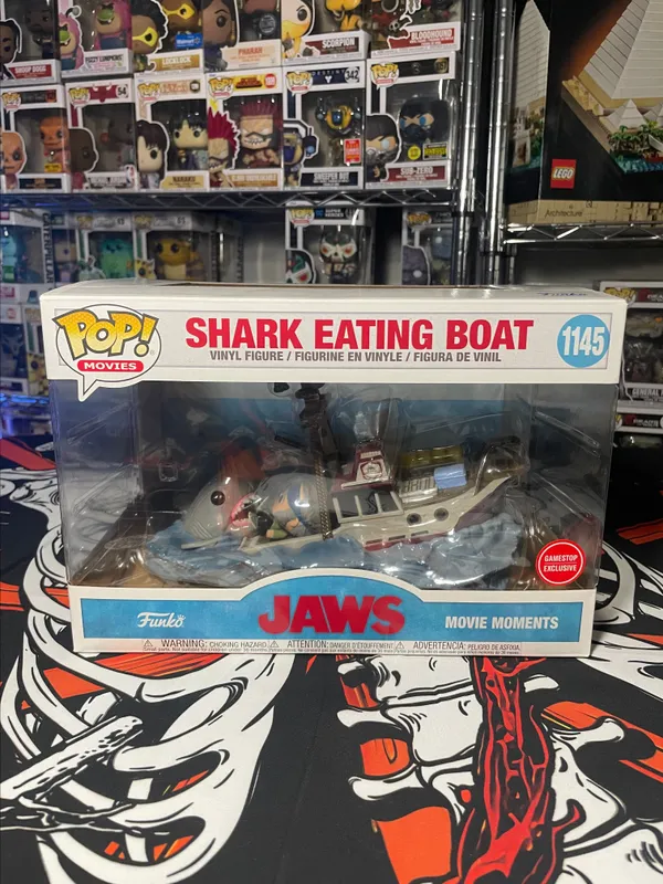 JAWS Shark Eating Boat Funko Pop #1145 · Whatnot: Shop, Sell, Connect