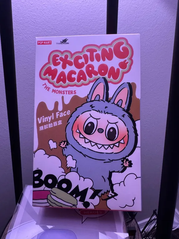 Authentic Labubu The Monsters Exciting Macaron Vinyl Blind Box